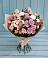 Букет цветов из: Хризантемы, Розы и Альстромерии в посёлок центральной усадьбы совхоза Синичино