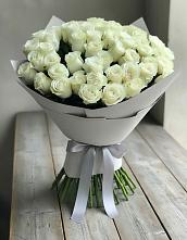 Букет 35 Белых роз #REPLACE_PRED# посёлок центральной усадьбы совхоза Синичино