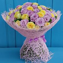 Букет 101 Волшебный Миг в посёлок центральной усадьбы совхоза Синичино