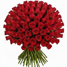 Букет Красные розы Чери Лав в посёлок центральной усадьбы совхоза Синичино