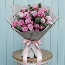 Букет цветов из:  Розы #REPLACE_PRED# посёлок центральной усадьбы совхоза Синичино